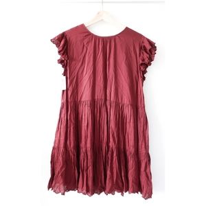 Aritzia - Wilfred Sidonie Dress - Rust - Small